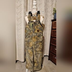Berne Camouflage Bib Overalls